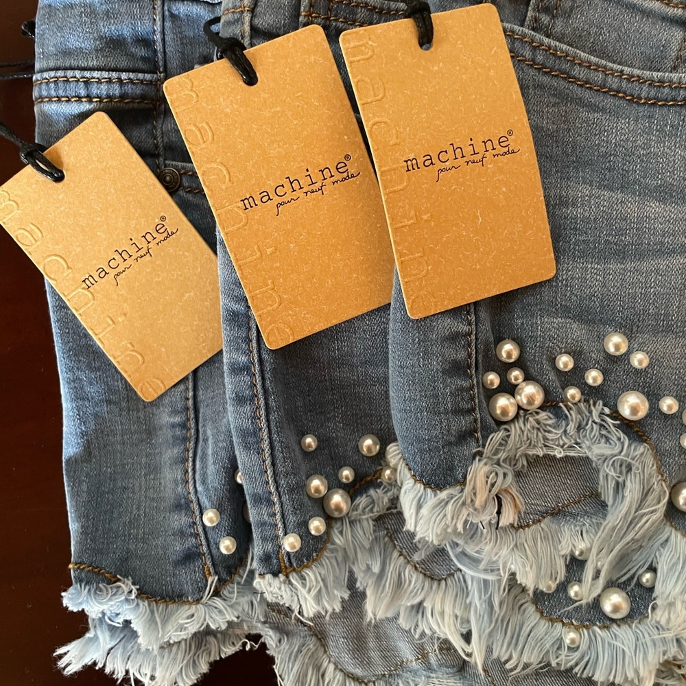Machine Jean Shorts - Picture 6 of 6